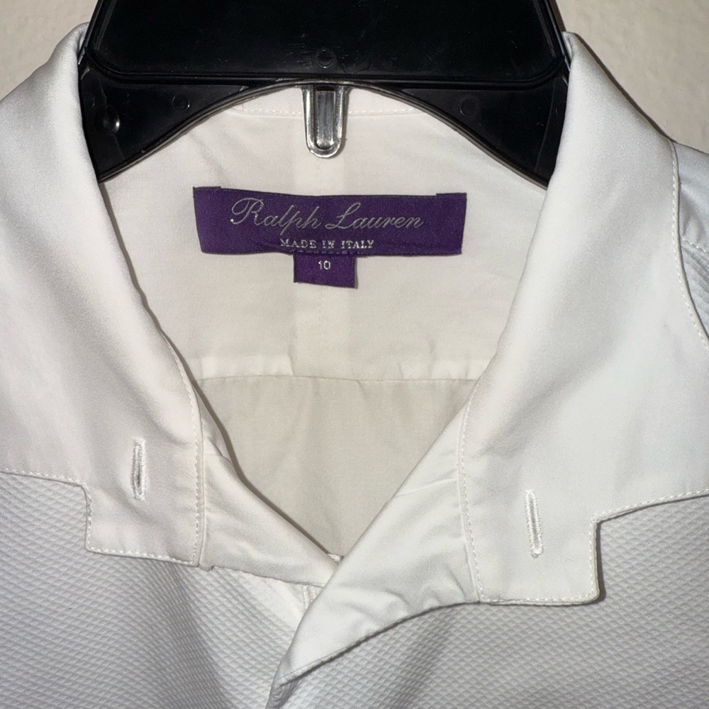 Ralph Lauren Purple Label Tuxedo Shirt
